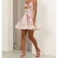 Torino floral print dress