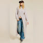 OTOÑO Beige Long Knit Cardigan